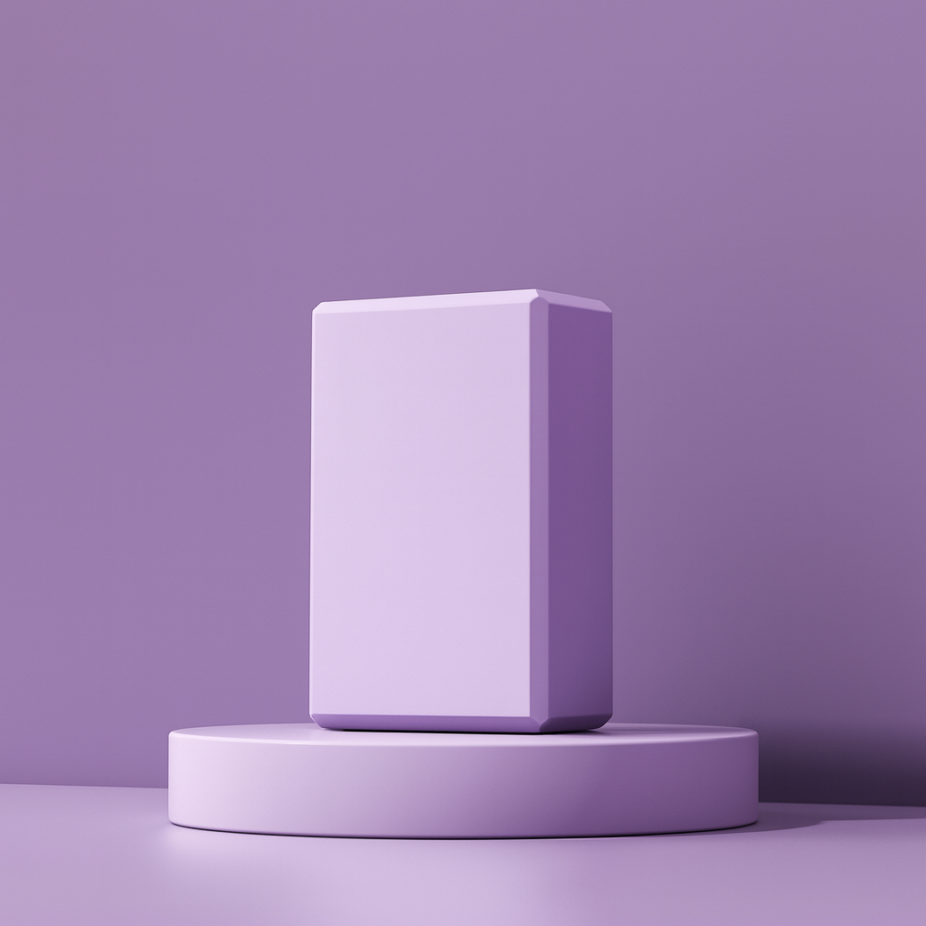 Yoga block för pilates, stretch och träning